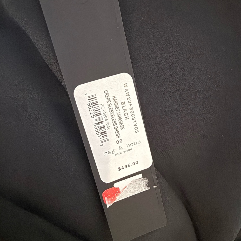 rag & bone Black Midi Dress - Picture 6 of 6